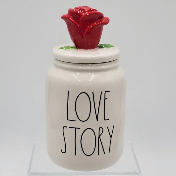 Rae Dunn + Disney Princess “LOVE STORY” Canister - Picture 2 of 16